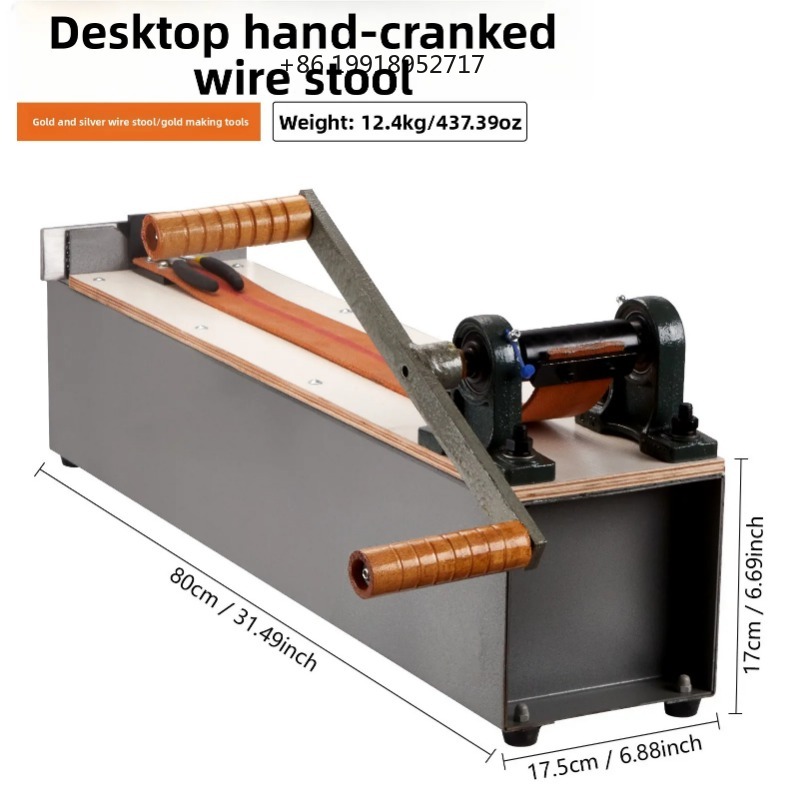 Jewelry Making Drawing - Desktop Small Manual Wire Drawing Bench