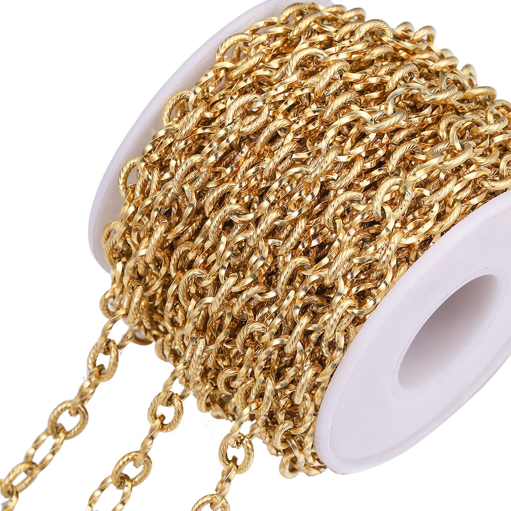Chain Roll Cable - No Fade 1Meter Stainless Steel Twist