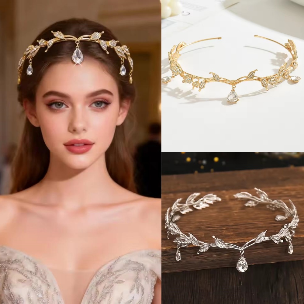 Jewelry Making Adults - Vintage Fairy Crown Tiaras Crystal Leaves