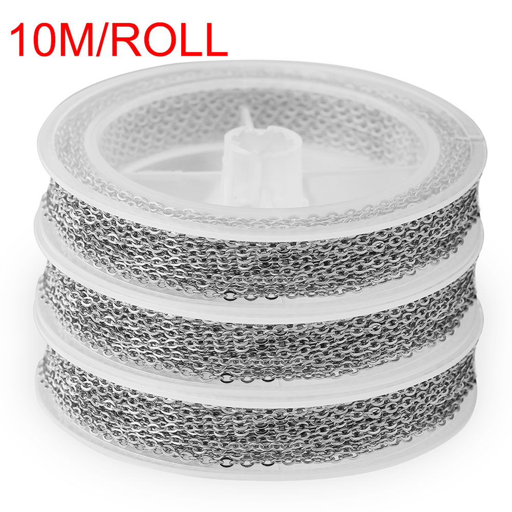 Chain Roll Cable - 10m/roll No Fade Stainless Steel Cable