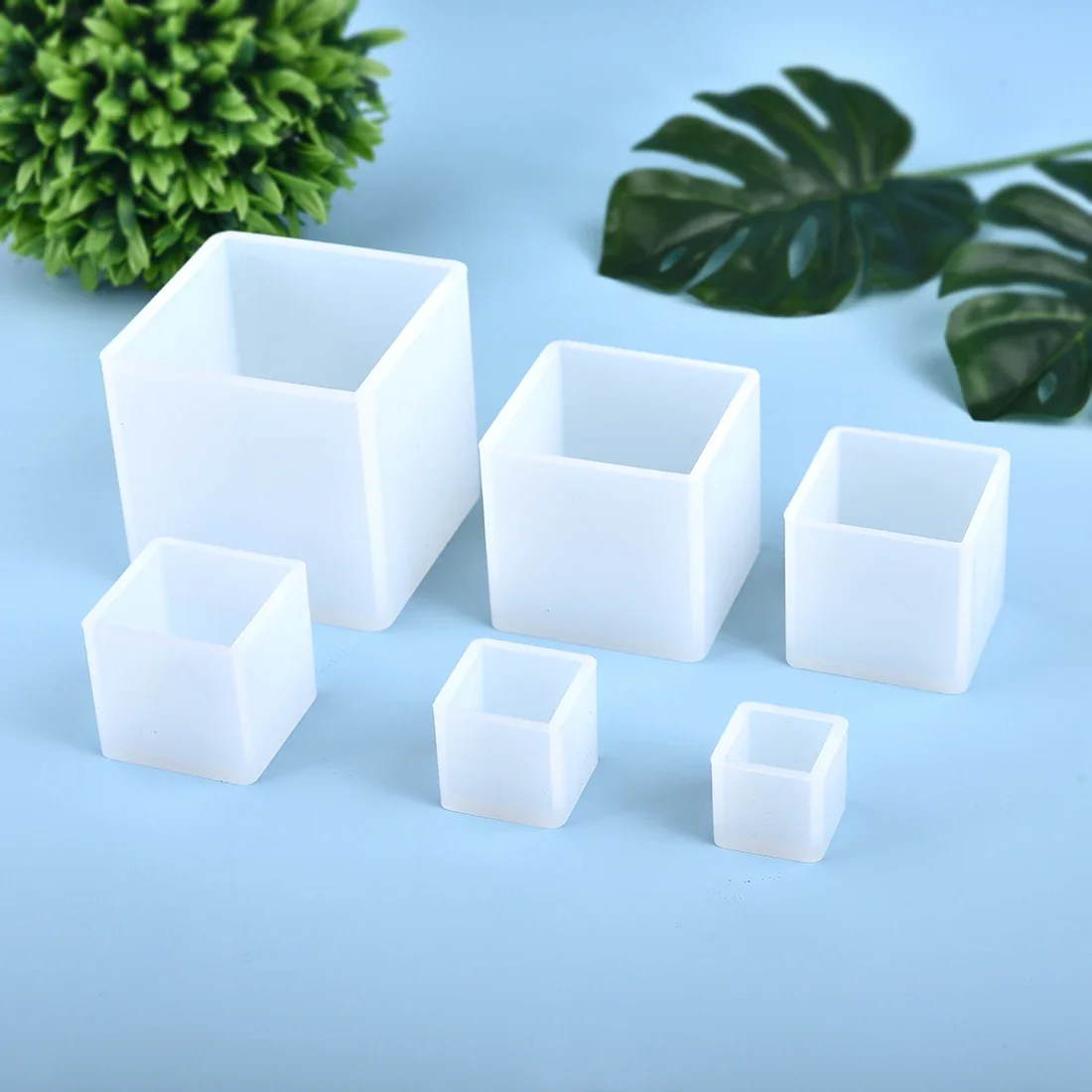 Jewelry Making Uv Resin Kit - Resin Silicone Mold 3D Cube Casting