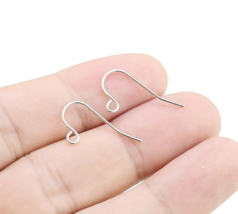 Jewelry Making Wire - 50pcs French Ear Wires, Simple Earring