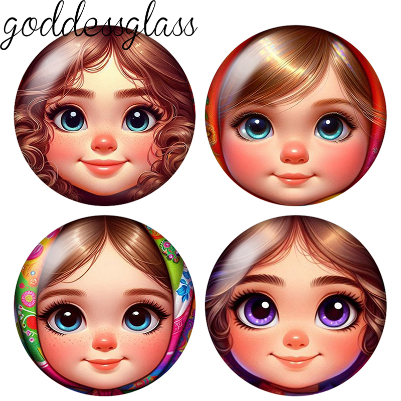 Jewelry Making 3 Year Old - Cute Baby Girl Face European Russian