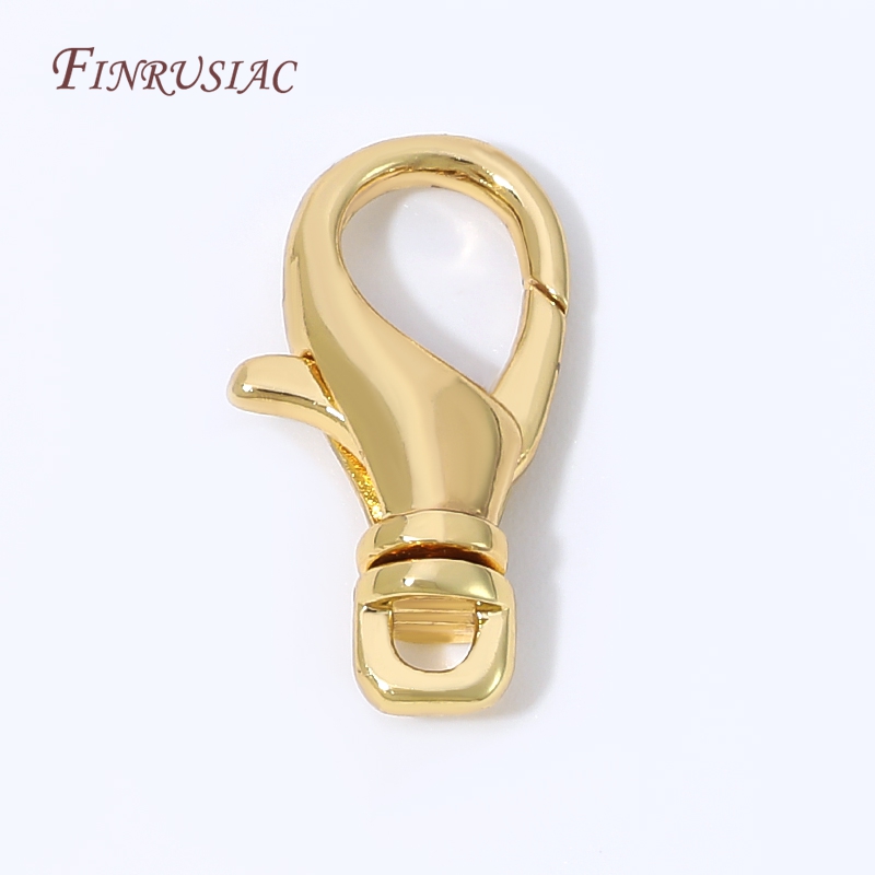 Jewelry Making Articles - 18K Gold Plated Lobster Clasps,Spring Trigger