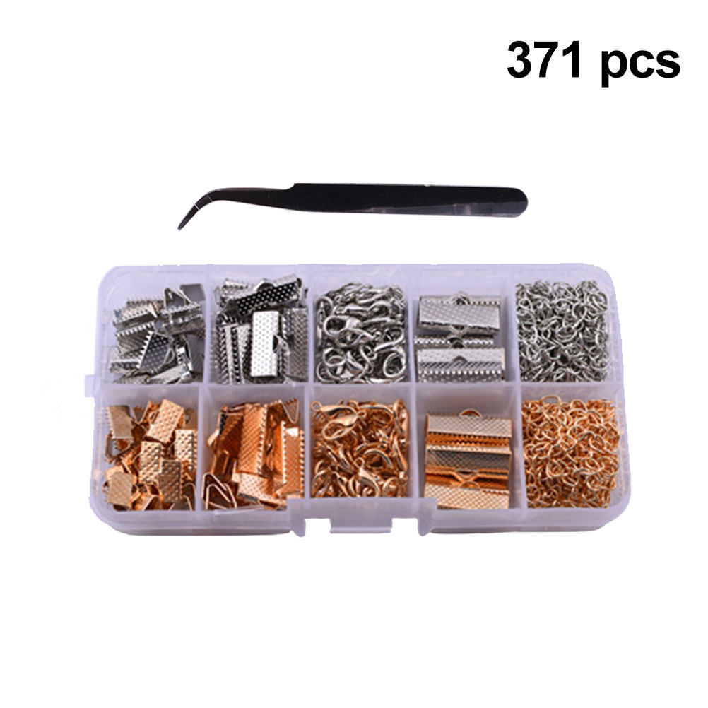 371Pcs Jewelry Making Kit Gold - Jewelry Making Tools ulasan dan harga