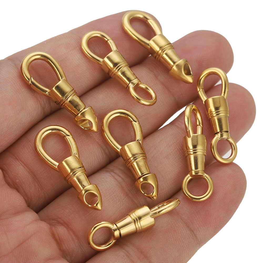 2pcs/lot Stainless Steel Bag K - Jewelry Making Articles ulasan dan harga