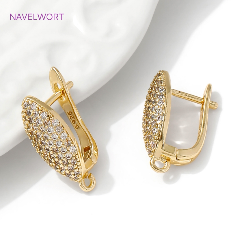 18K Gold Plated Brass Earwires - Jewelry Making Soldering Kit ulasan dan harga