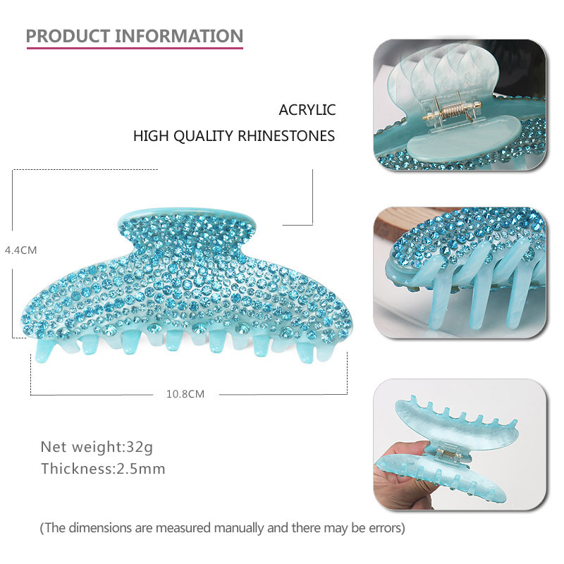 Luxury Spark Rhinestones Hair  - Jewelry Making Adults ulasan dan harga