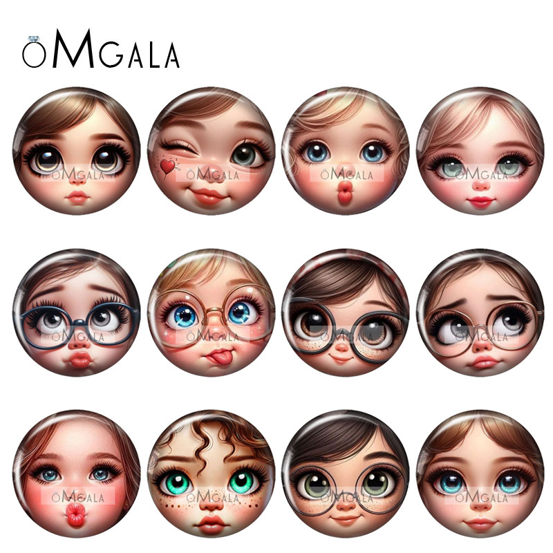 матрёшка Baby Girl Doll Face C - Jewelry Making 3 Year Old ulasan dan harga