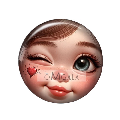 матрёшка Baby Girl Doll Face C - Jewelry Making 3 Year Old ulasan dan harga