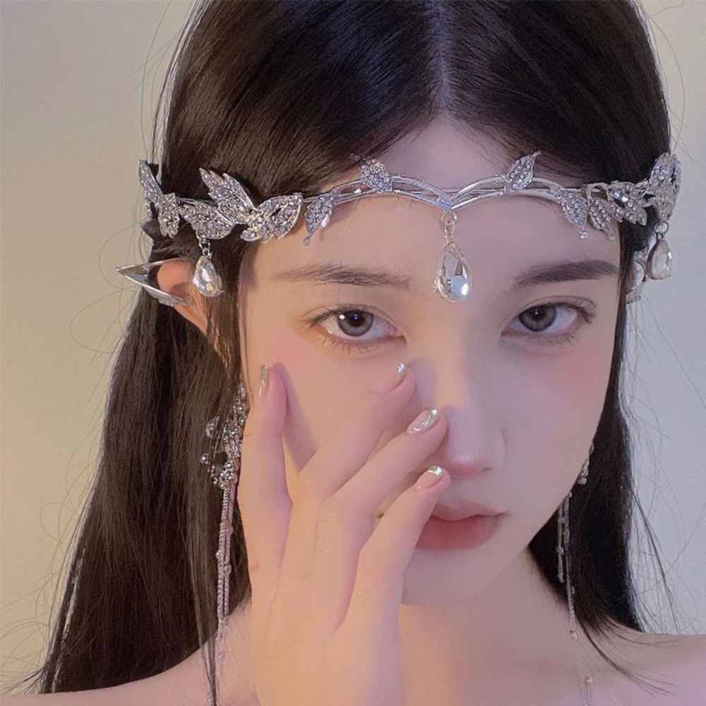 Vintage Fairy Crown Tiaras Cry - Jewelry Making Adults ulasan dan harga