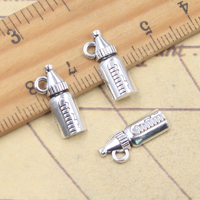 30pcs Charms Baby Bottle Feedi - Jewelry Making 3 Year Old ulasan dan harga