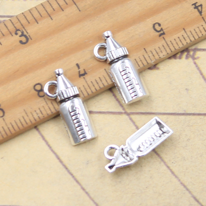 30pcs Charms Baby Bottle Feedi - Jewelry Making 3 Year Old ulasan dan harga