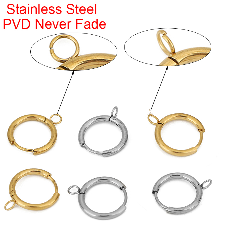 10pcs PVD Never Fade Earrings  - Jewelry Making Articles ulasan dan harga