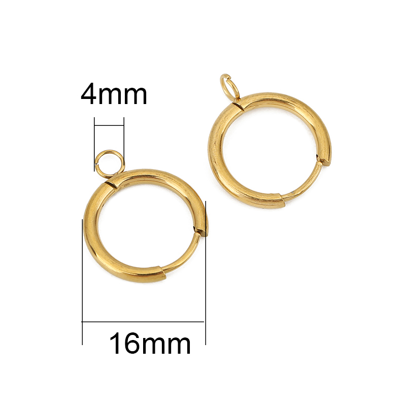 10pcs PVD Never Fade Earrings  - Jewelry Making Articles ulasan dan harga