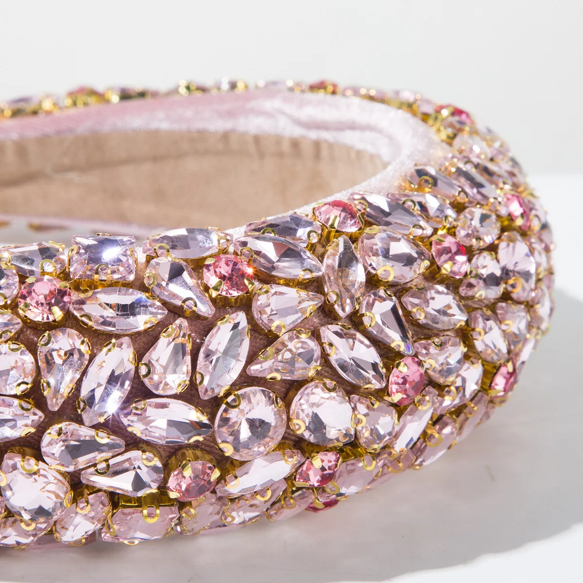 Luxury Crystal Beaded Headband - Jewelry Making Adults ulasan dan harga