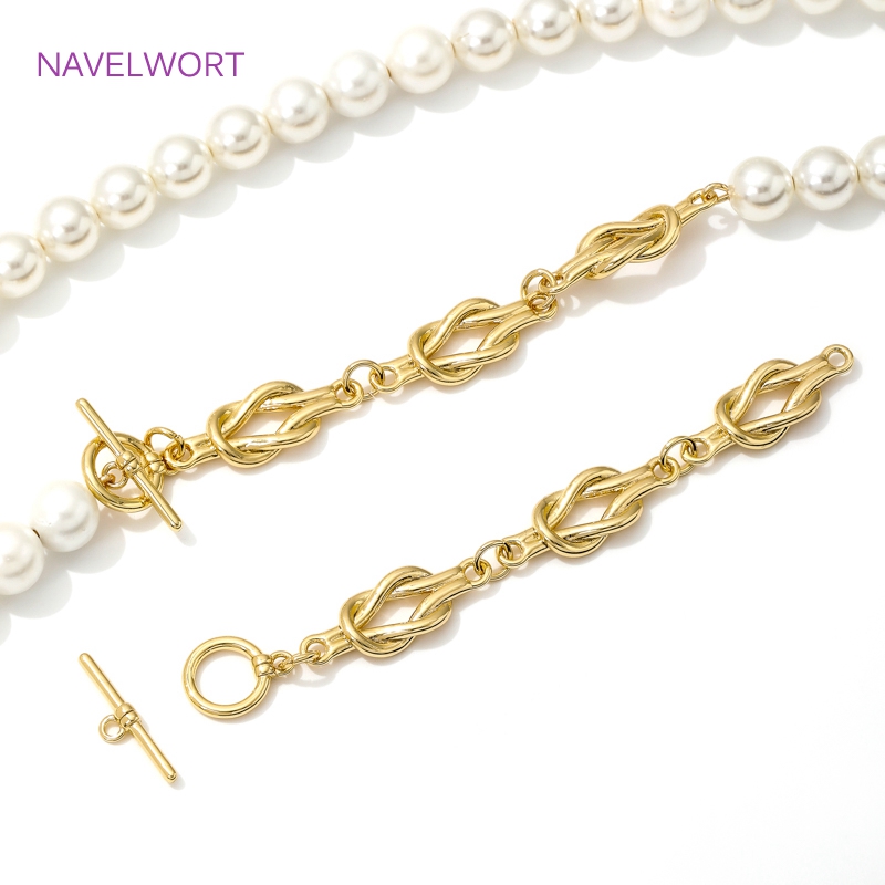 18K Gold Plated OT Clasps Togg - Jewelry Making Articles ulasan dan harga