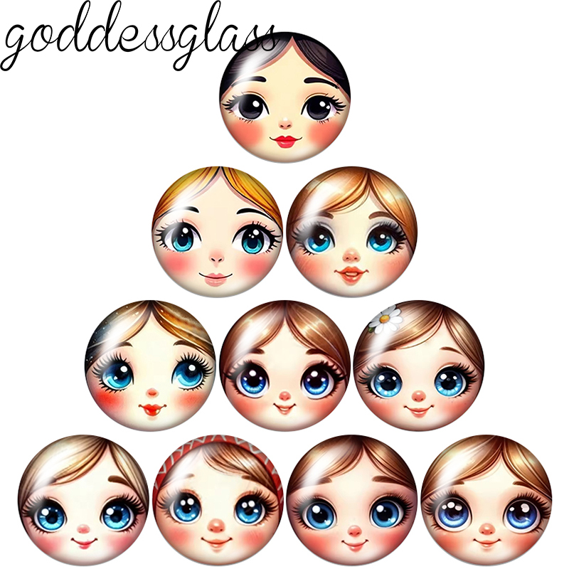 New Baby Girl Doll Face Cartoo - Jewelry Making 3 Year Old ulasan dan harga