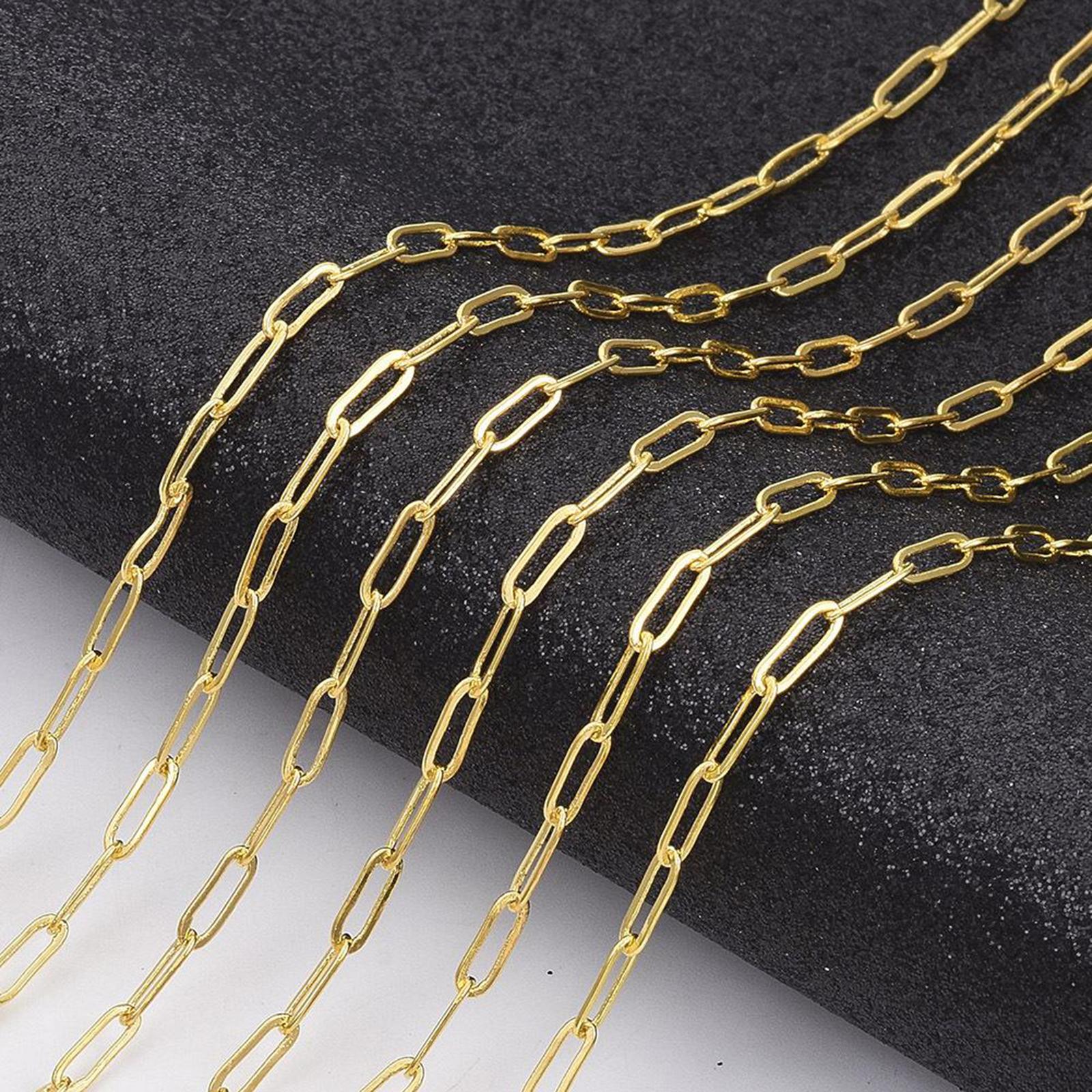 16ft / Roll Necklace Chains Bu - Chain Roll Cable ulasan dan harga
