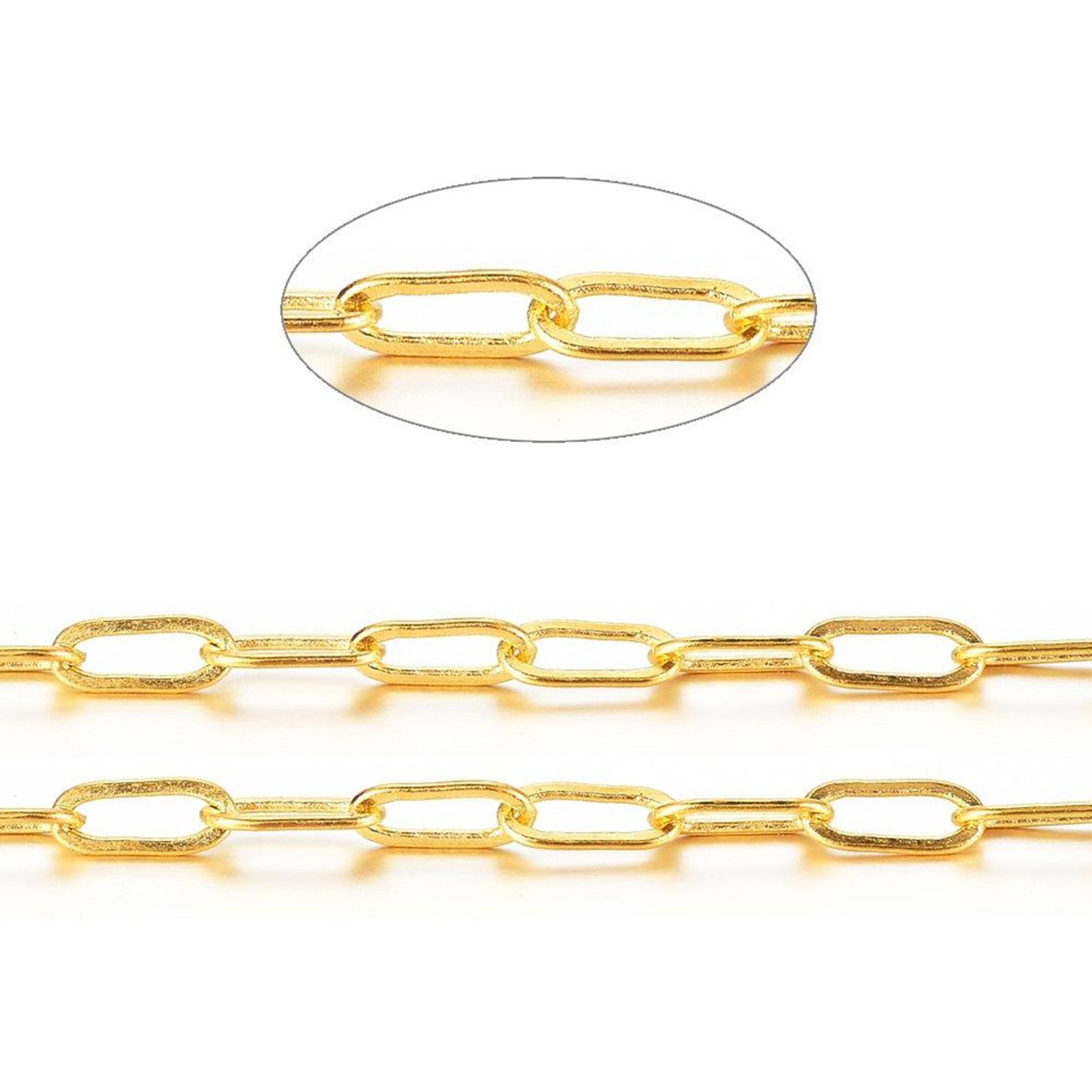 16ft / Roll Necklace Chains Bu - Chain Roll Cable ulasan dan harga