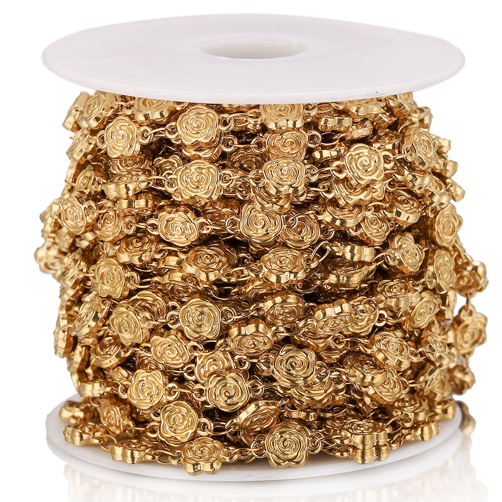 1M Stainless Steel Textured Ro - Chain Roll Cable ulasan dan harga