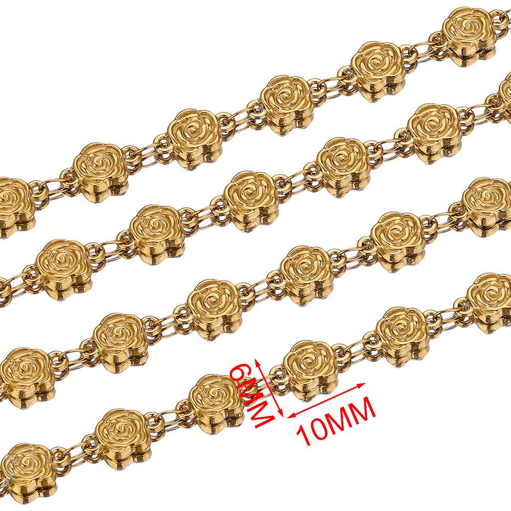 1M Stainless Steel Textured Ro - Chain Roll Cable ulasan dan harga