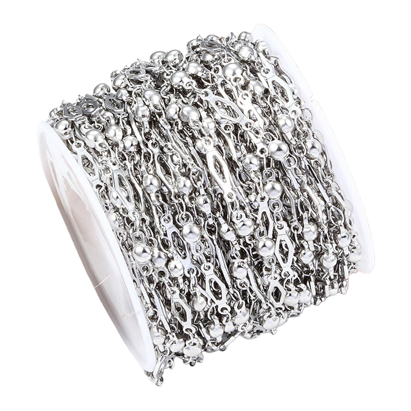 Silver Stainless Steel Cable L - Chain Roll Cable ulasan dan harga