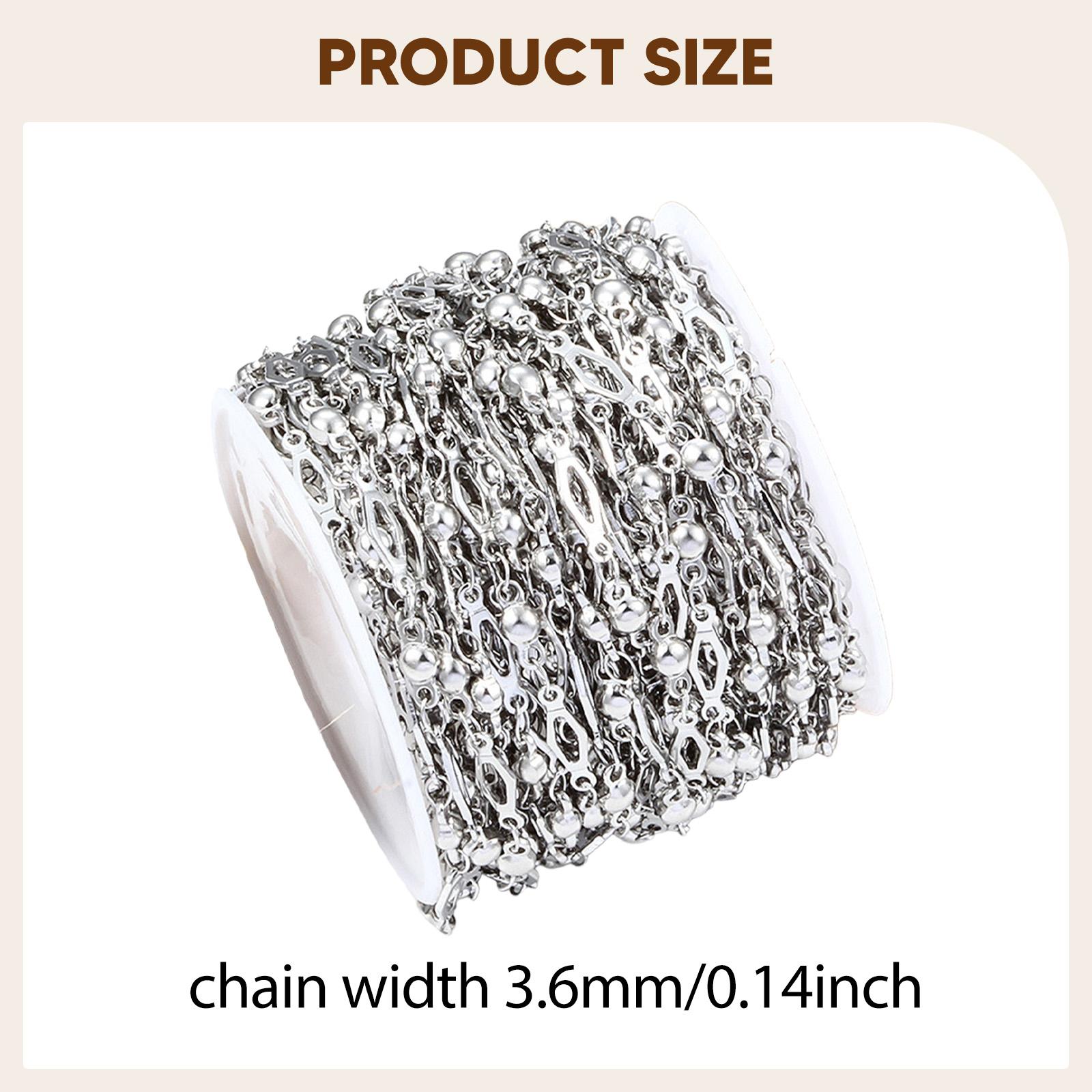 Silver Stainless Steel Cable L - Chain Roll Cable ulasan dan harga