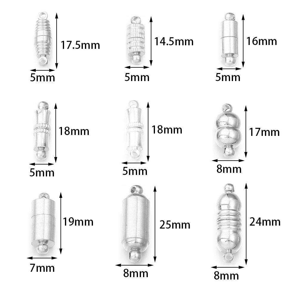 5pcs/lot Strong Magnetic Clasp - Jewelry Making Wire ulasan dan harga