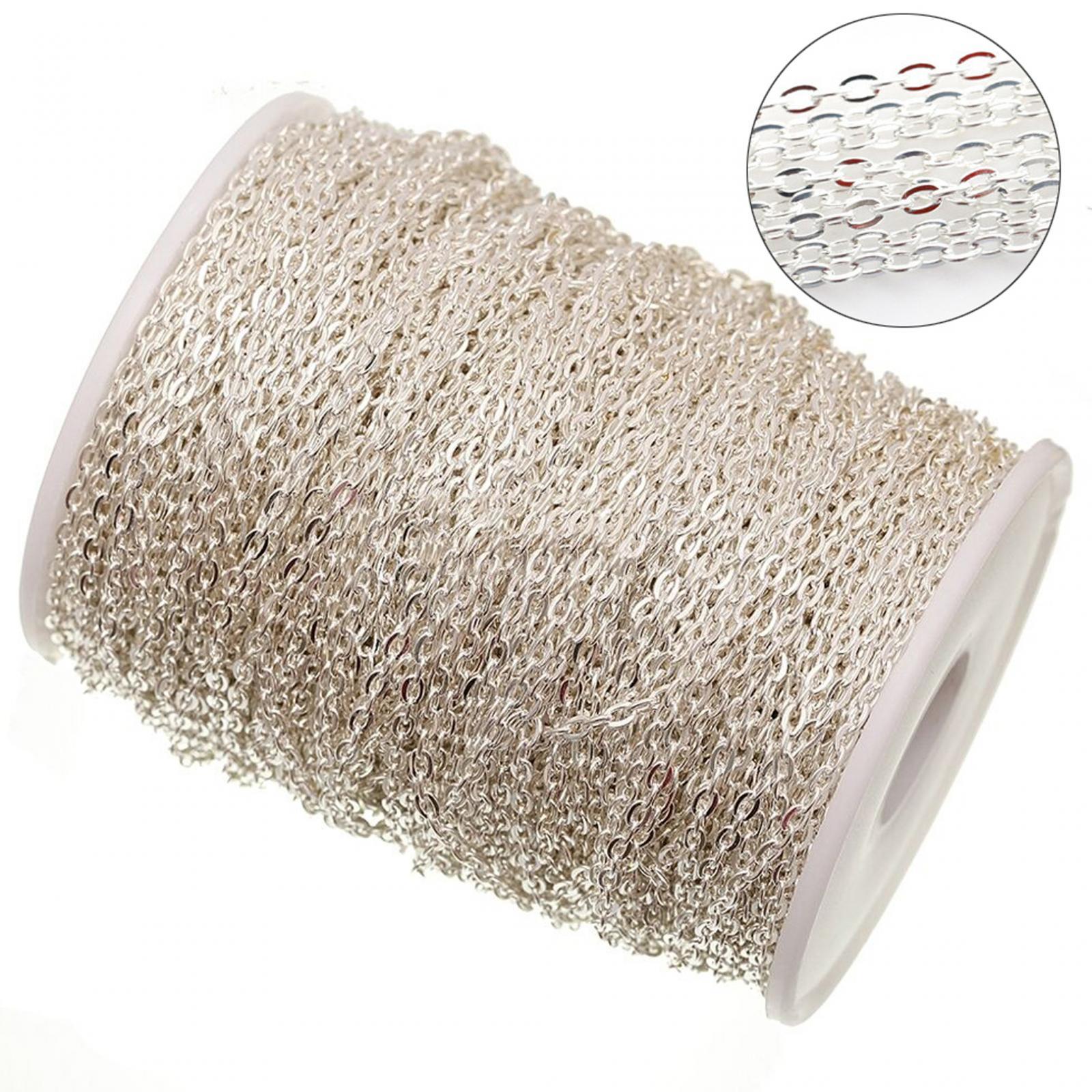 Link Cable Chain for Jewelry M - Chain Roll Cable ulasan dan harga