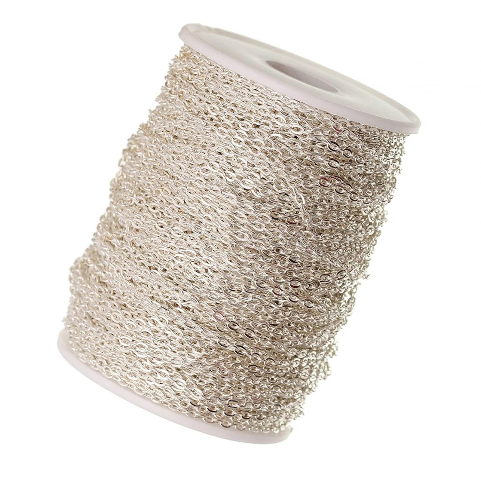 Link Cable Chain for Jewelry M - Chain Roll Cable ulasan dan harga