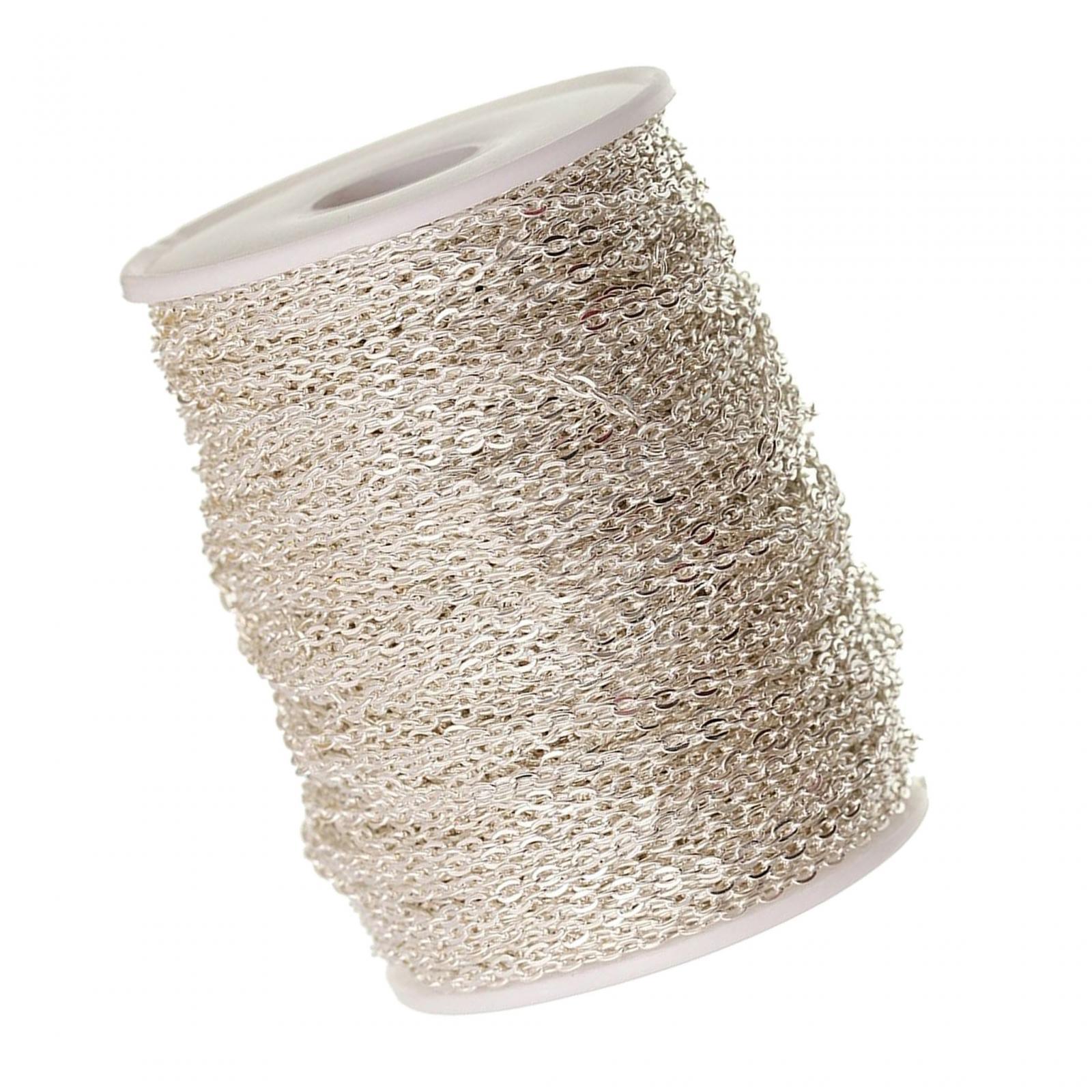 Link Cable Chain for Jewelry M - Chain Roll Cable ulasan dan harga