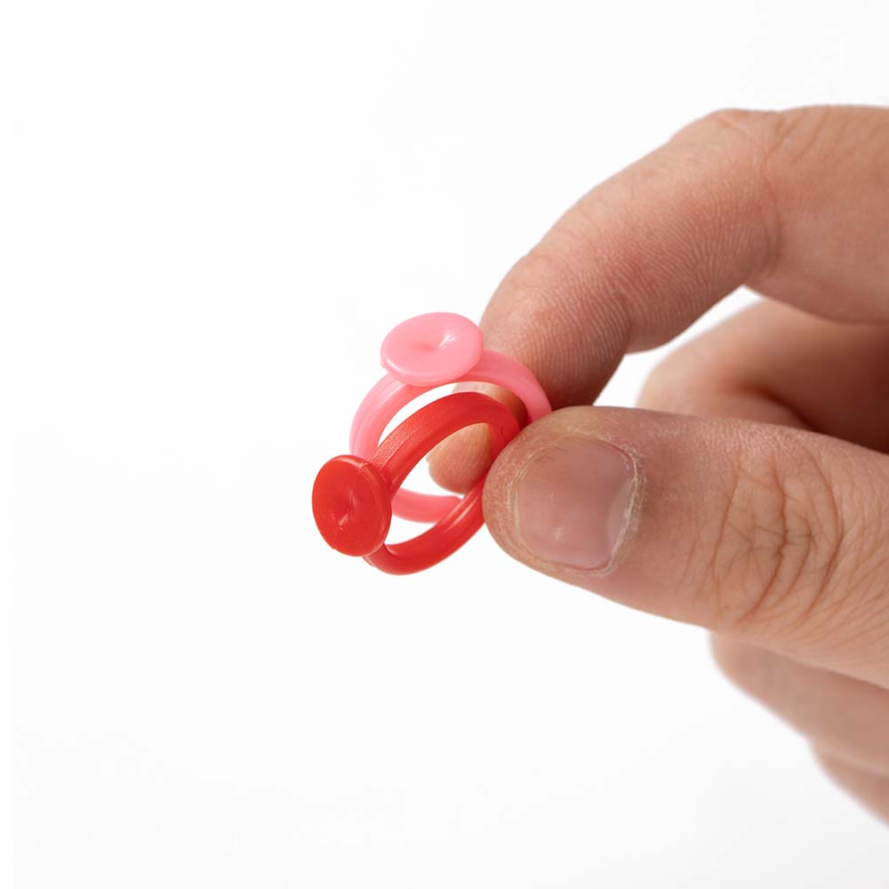 100pcs Clear Plastic Adjustabl - Jewelry Making 3 Year Old ulasan dan harga