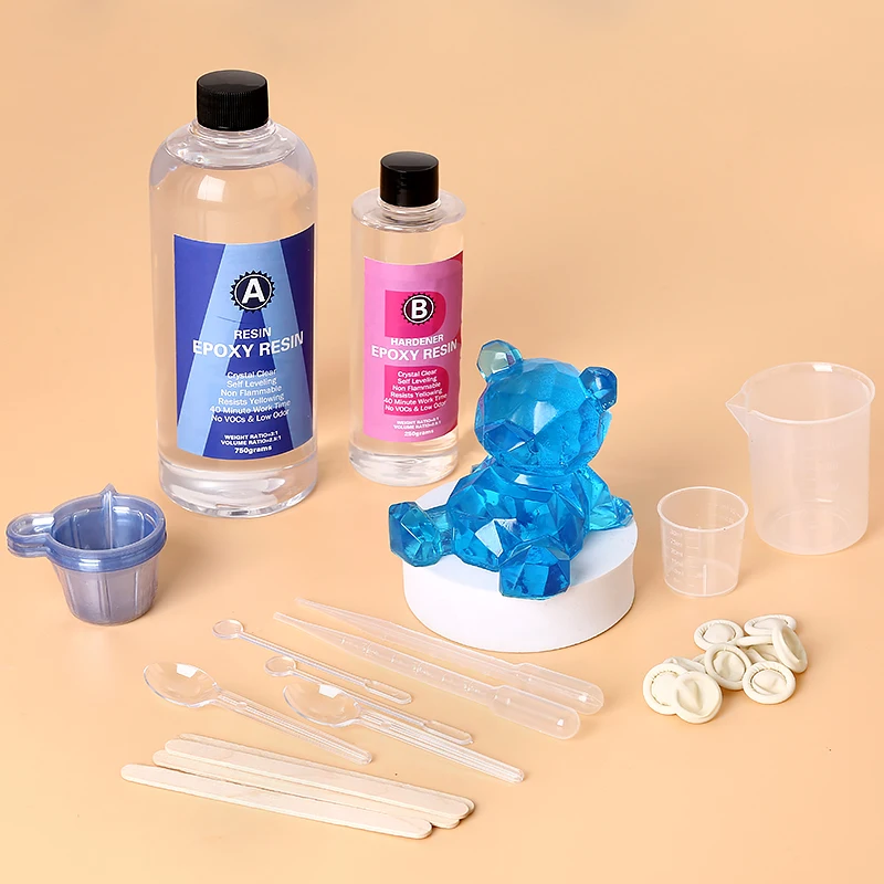 Epoxy Resin Kit Crystal Clear  - Jewelry Making Uv Resin Kit ulasan dan harga