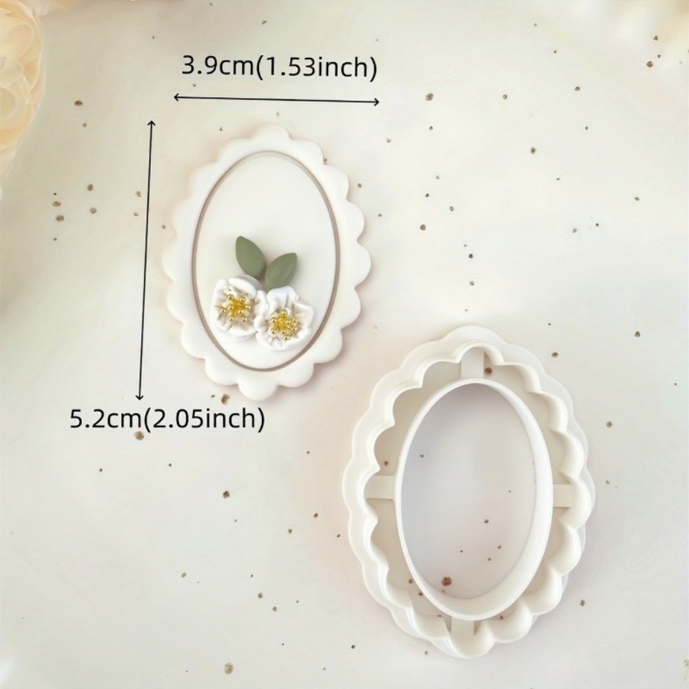 6pcs Vintage  Frame Shape Poly - Jewelry Making Hand Tools ulasan dan harga