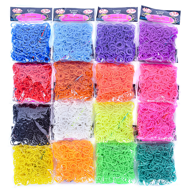 600 pieces Colorful Rubber Ban - Jewelry Making Hand Tools ulasan dan harga
