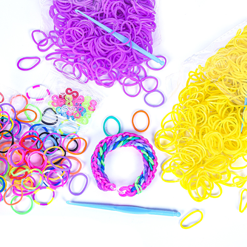 600 pieces Colorful Rubber Ban - Jewelry Making Hand Tools ulasan dan harga