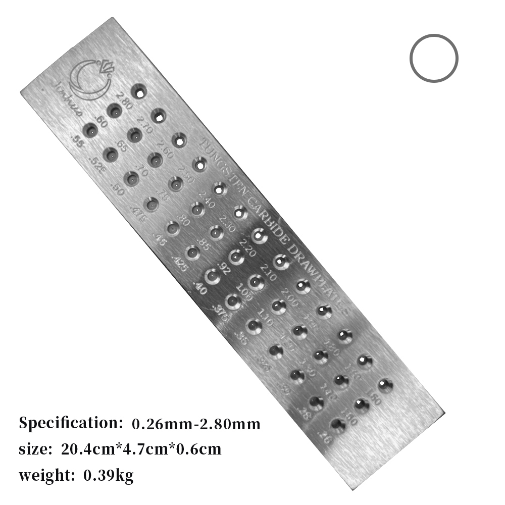 Tungsten Carbide Wire Drawplat - Jewelry Making Drawing ulasan dan harga