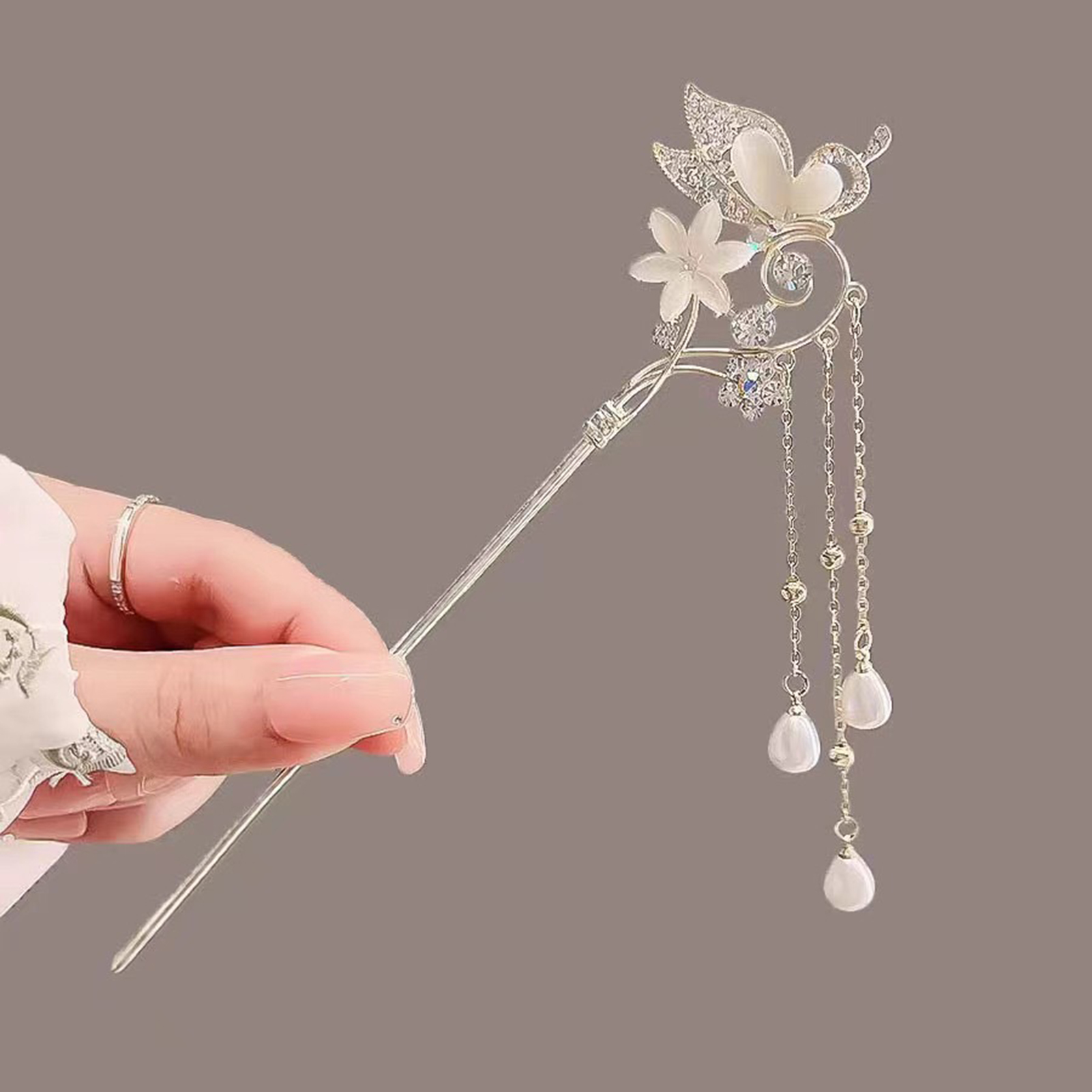 Female Hair Stick Hairpin Cat  - Jewelry Making Adults ulasan dan harga