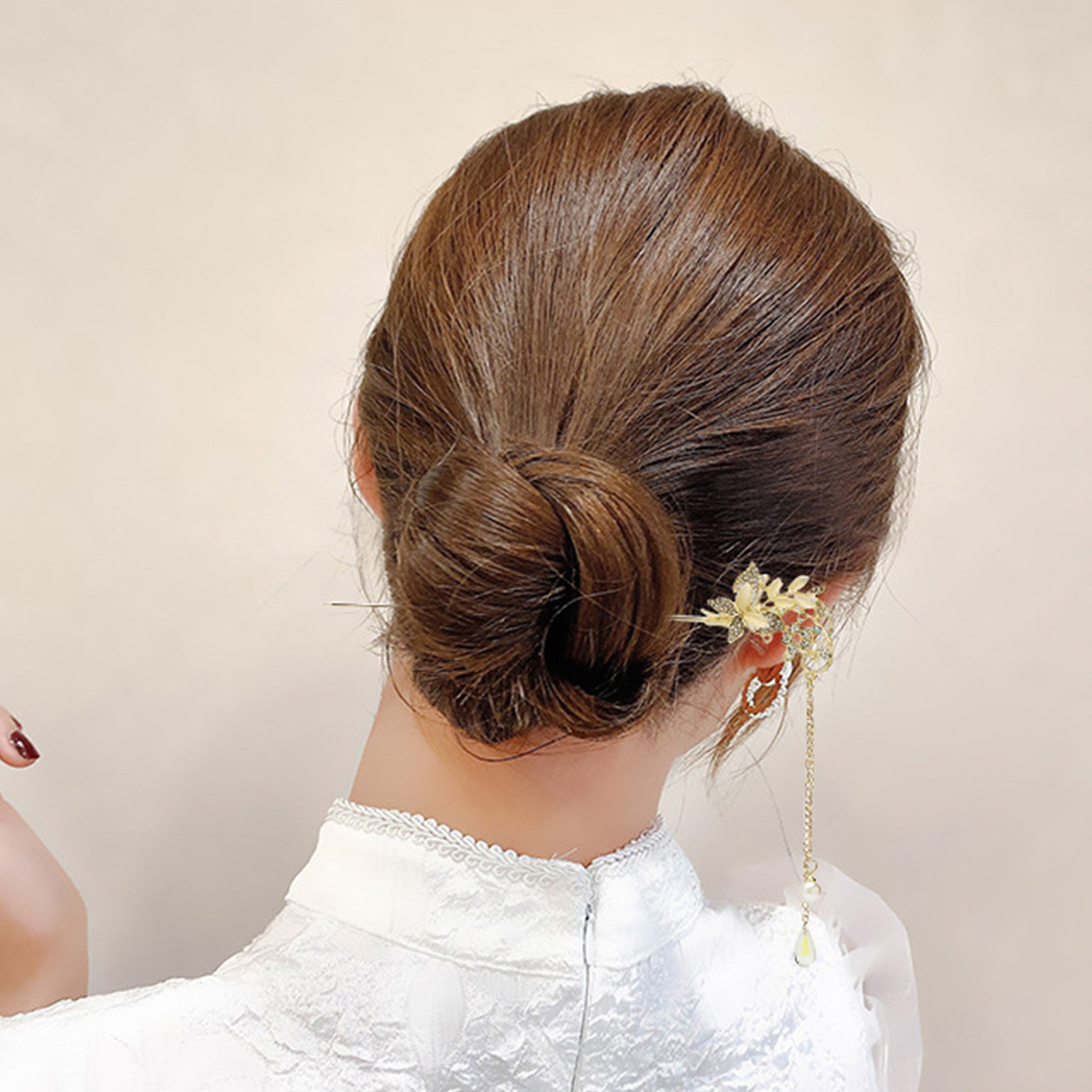 Female Hair Stick Hairpin Cat  - Jewelry Making Adults ulasan dan harga