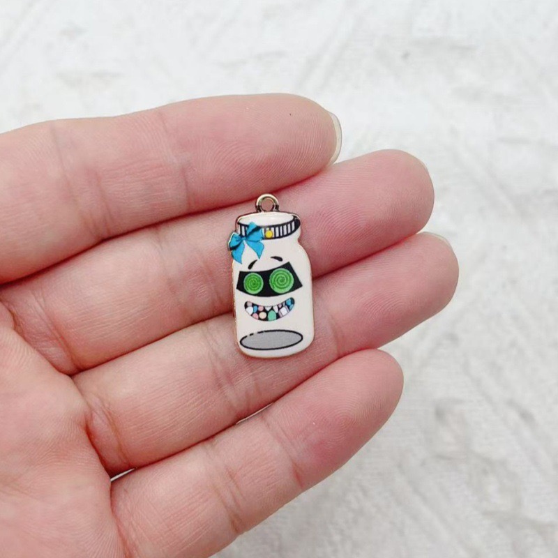 12pcs alloy printed bottle pen - Jewelry Making Birthday Party ulasan dan harga