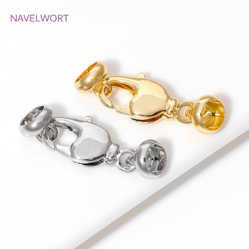 18K Gold Plated Brass Lobster  - Jewelry Making Articles ulasan dan harga