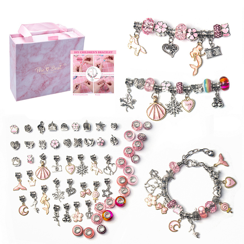 DIY Beaded Bracelet Set with S - Jewelry Making 3 Year Old ulasan dan harga