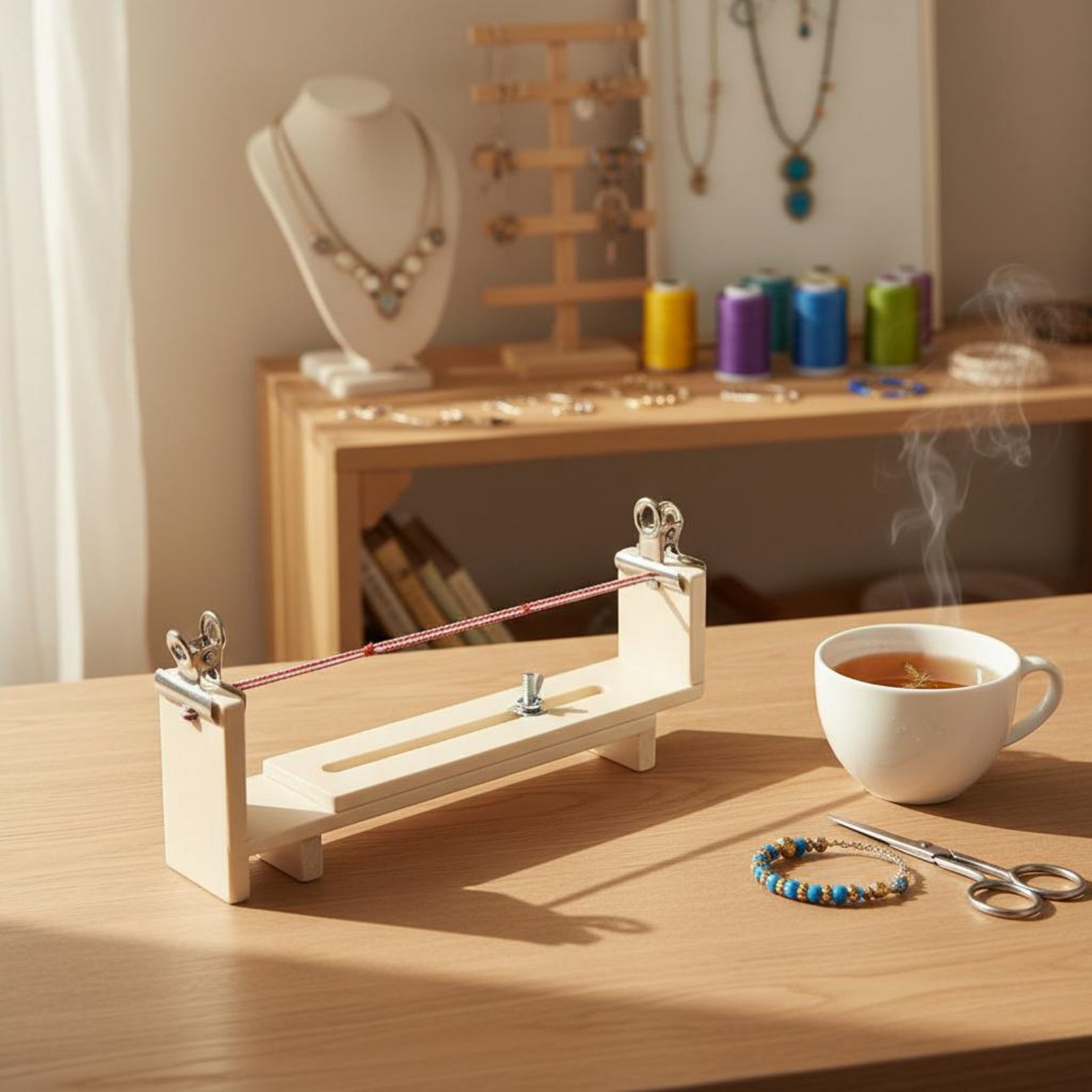 Bracelet Braiding Tool Easy to - Jewelry Making Tools ulasan dan harga