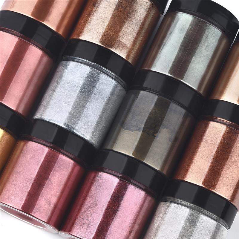 50g Shimmer Metallic Gold Silv - Jewelry Making Uv Resin Kit ulasan dan harga