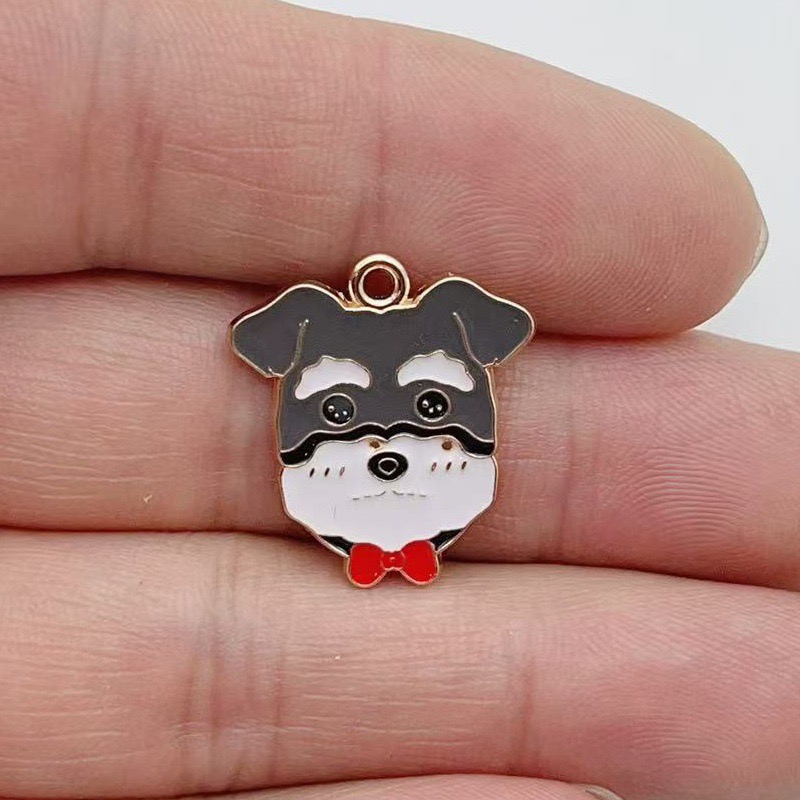 12pcs cartoon pet spotted dog  - Jewelry Making Birthday Party ulasan dan harga