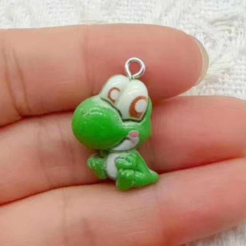 10pcs resin cartoon pendant, D - Jewelry Making Birthday Party ulasan dan harga