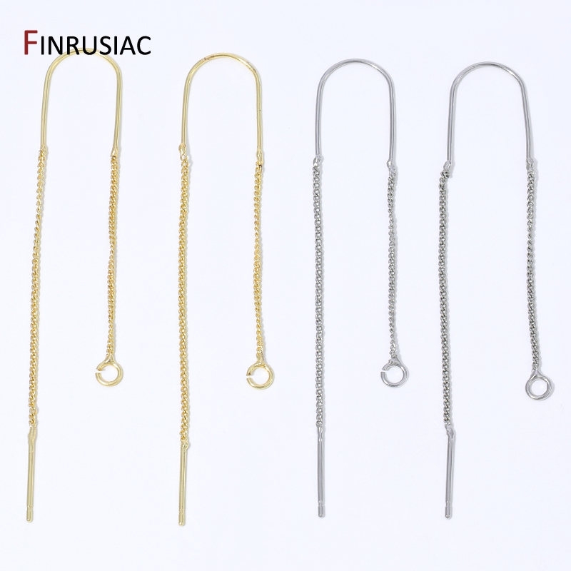 18K Gold Plated Brass Long Tas - Jewelry Making Wire ulasan dan harga