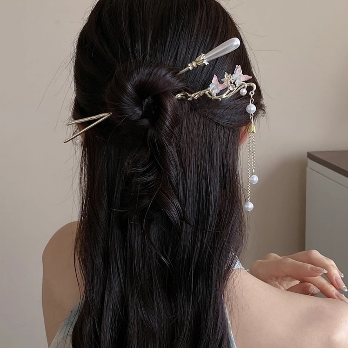 2025 New Flower Hairpin For Wo - Jewelry Making Adults ulasan dan harga
