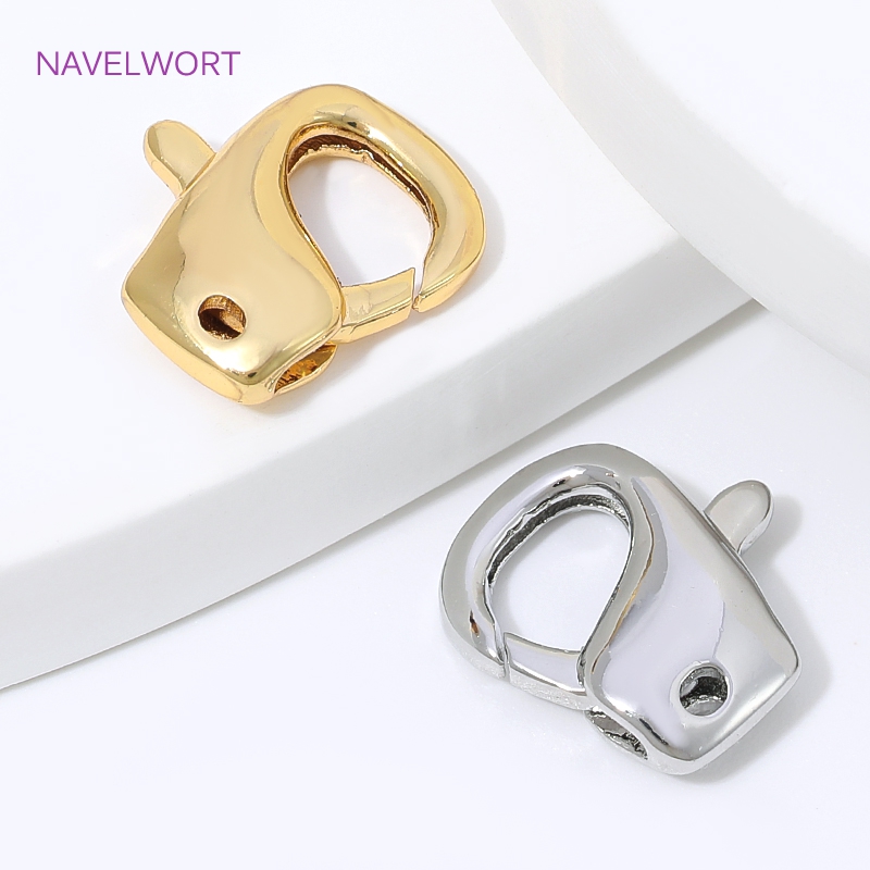 13mm*11.5mm 18K Gold Plated Lo - Jewelry Making Articles ulasan dan harga